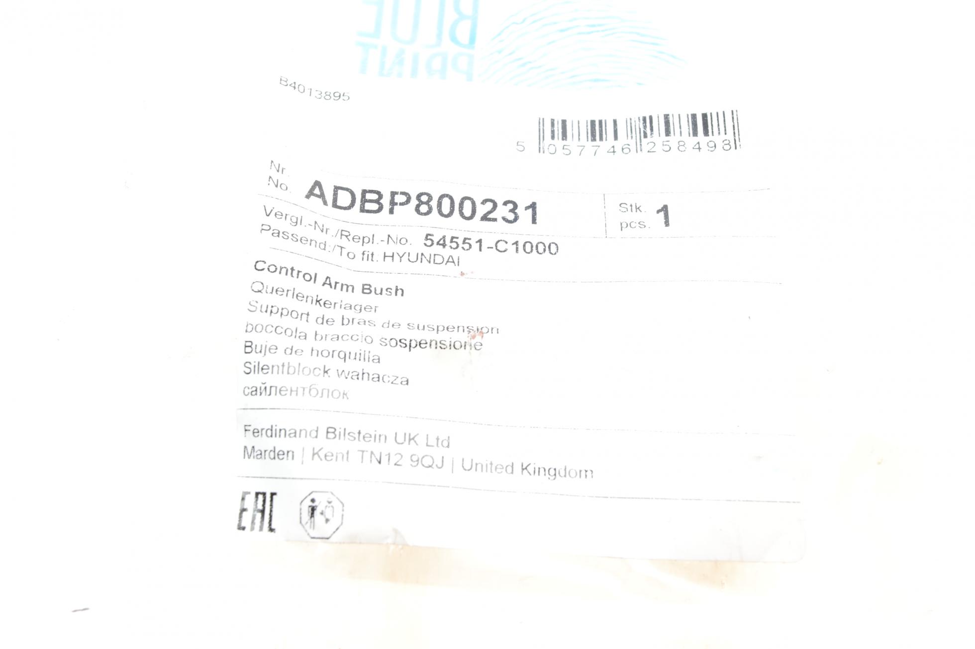 ADBP800231 BLUE PRINT